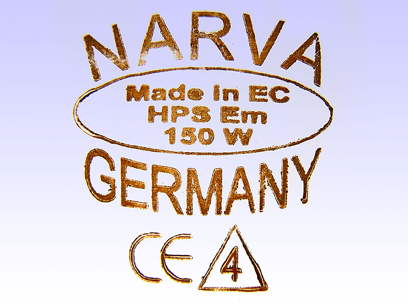 NARVA HPS Em 150W Germany Made in EC