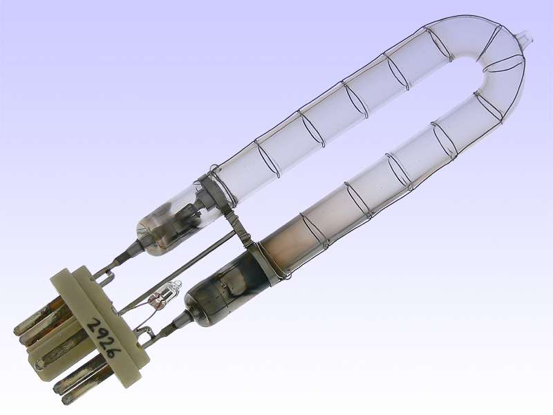 Blitzröhre U-Form mit Röhrensockel
