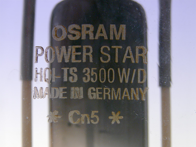 OSRAM POWERSTAR HQI-TS 3500W/D GERMANY Cn5